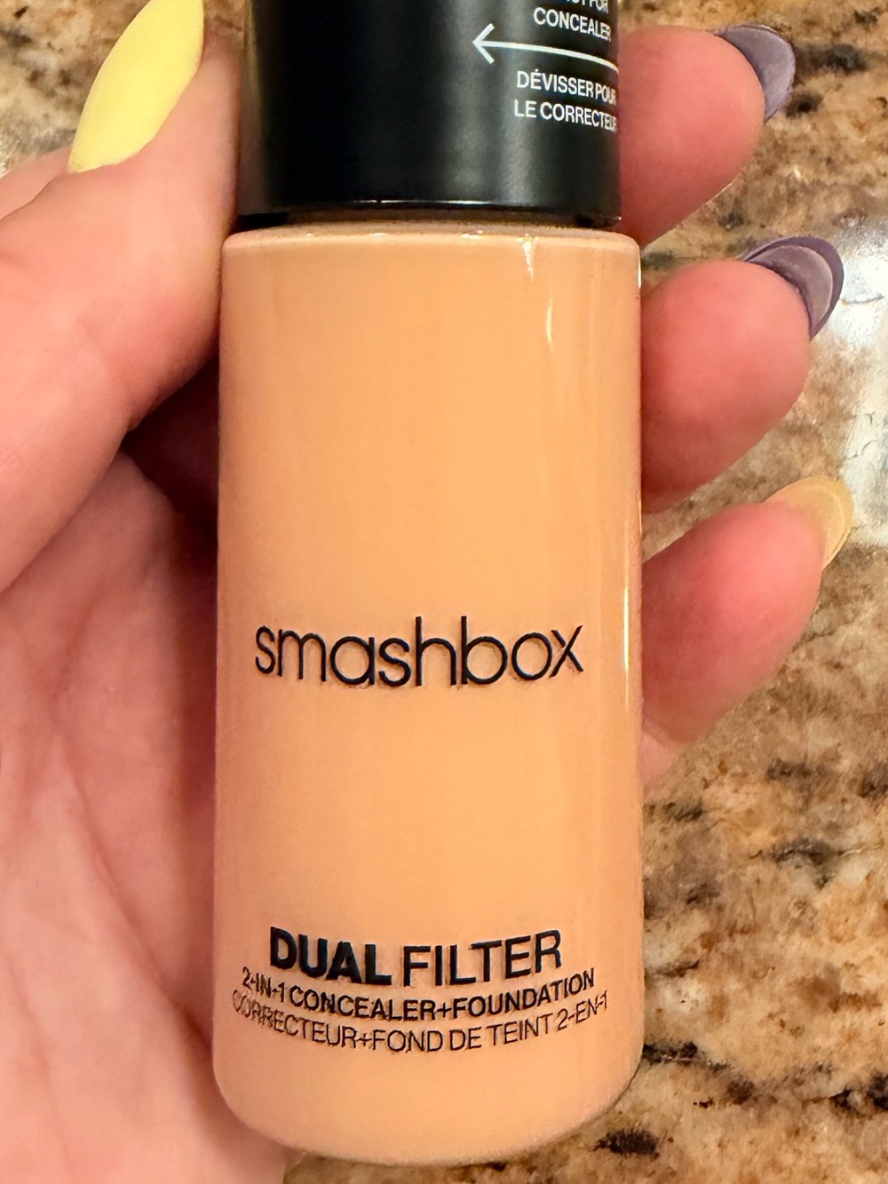 Smashbox Dual Filter 2-in-1 Concealer + Foundation Light Medium 13 Warm .8 fl oz